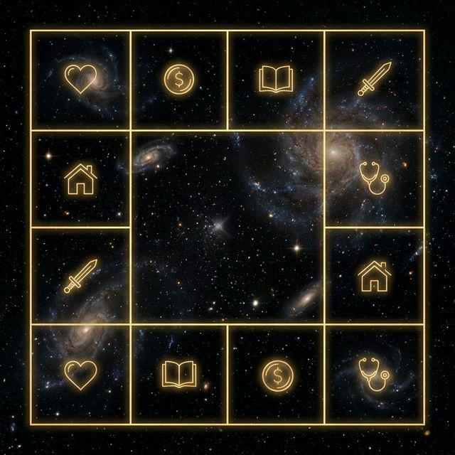 12 Cung Vị: Bản Đồ Cuộc Đời Trên Mệnh Bàn